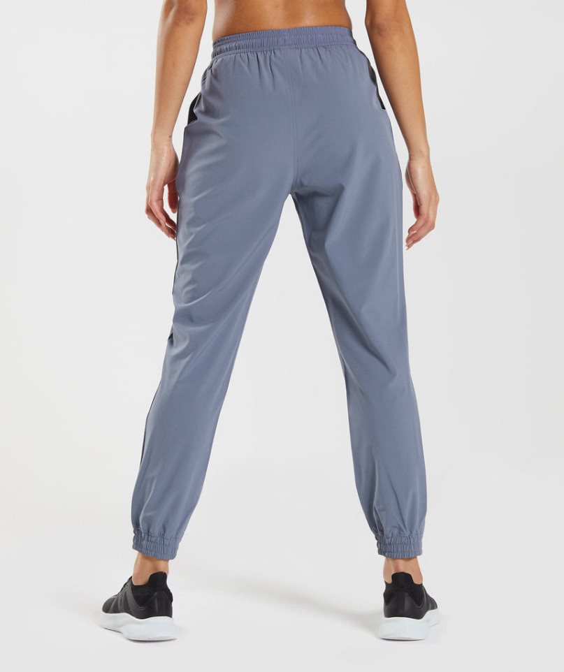 Women's Gymshark Training Woven Jogger Blue | CA 0167ND